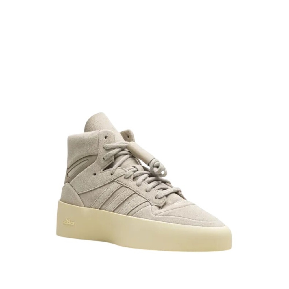 Fear of God Adidas 86 Hi Sesame Taupe Suede Sneakers IF6683 Mens 9.5